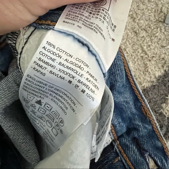 NWT Levi’s Wedgie Icon Straight Jeans in Athens Hera - Picture 13 of 14